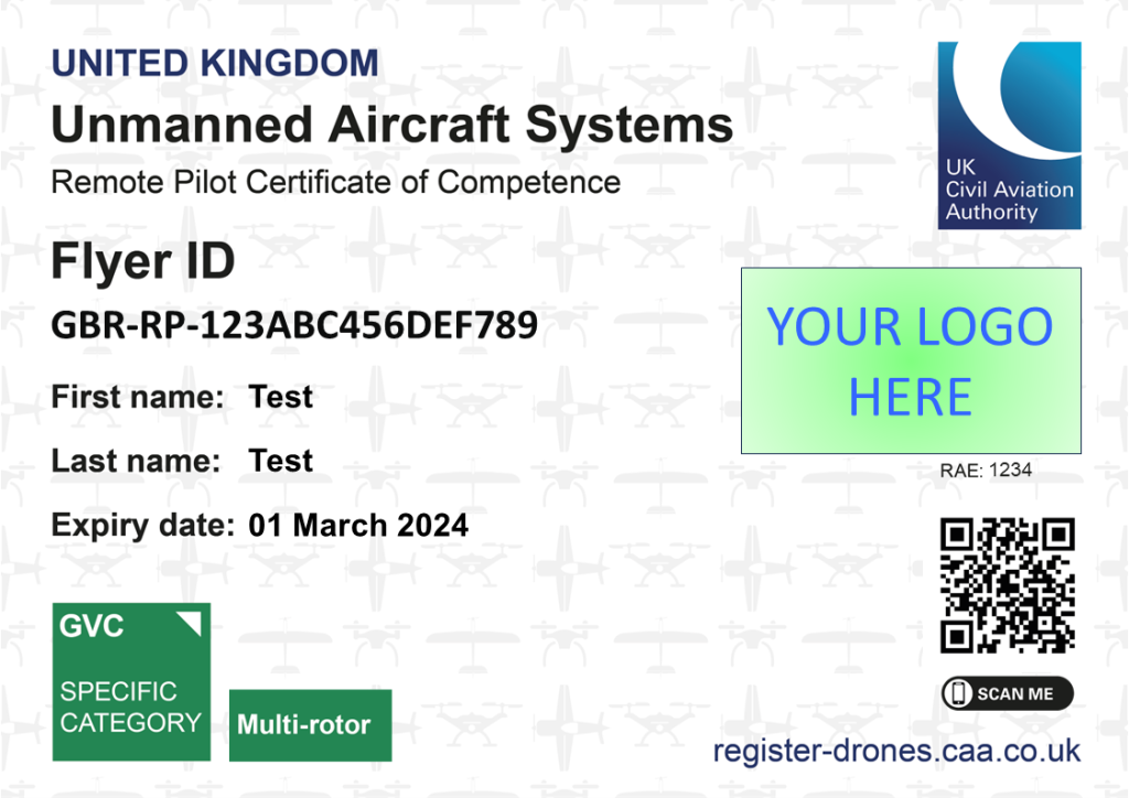 Iprosurv GVC Drone ID Cards