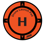 2-8 foot Hoodman Proffesional Drone Landing Pads - 2 Foot
