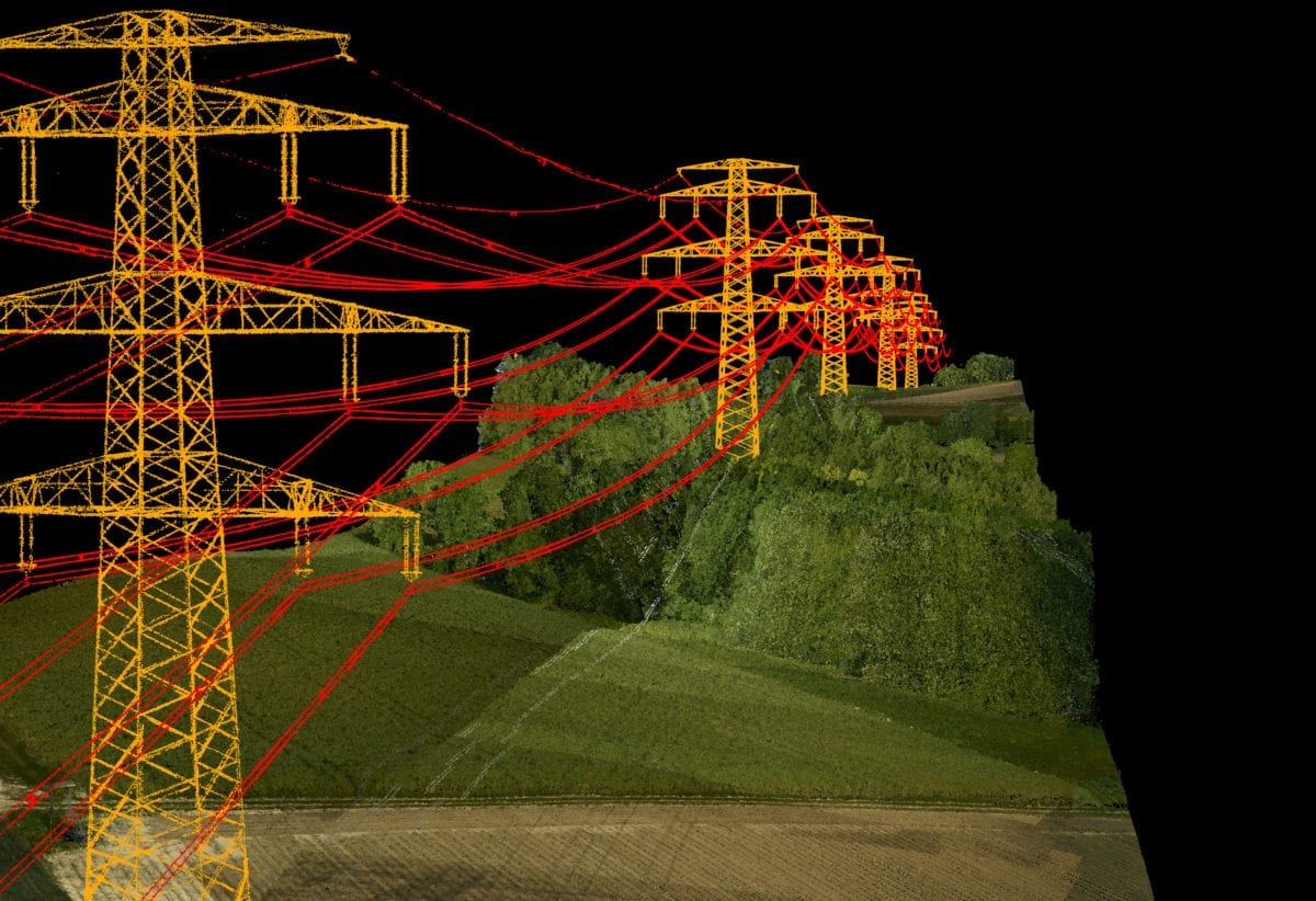 Pylon inspection LIDAR