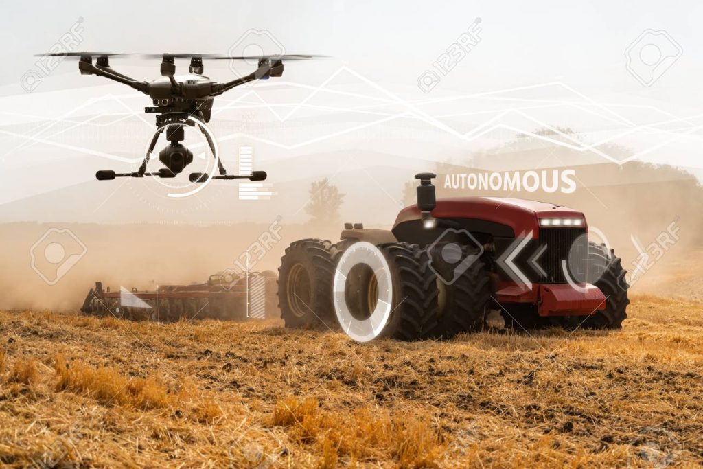 drones in agriculture autonomous farming
