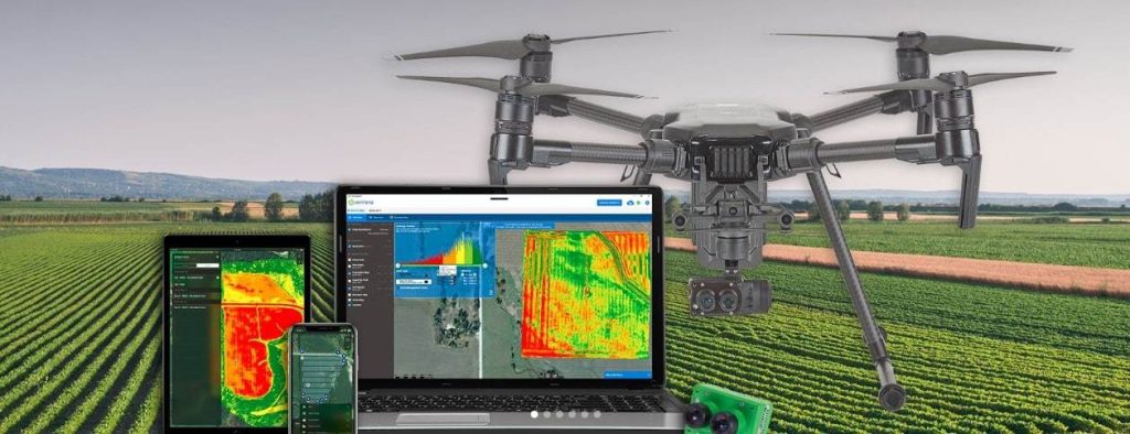 drones in agriculture crop health data