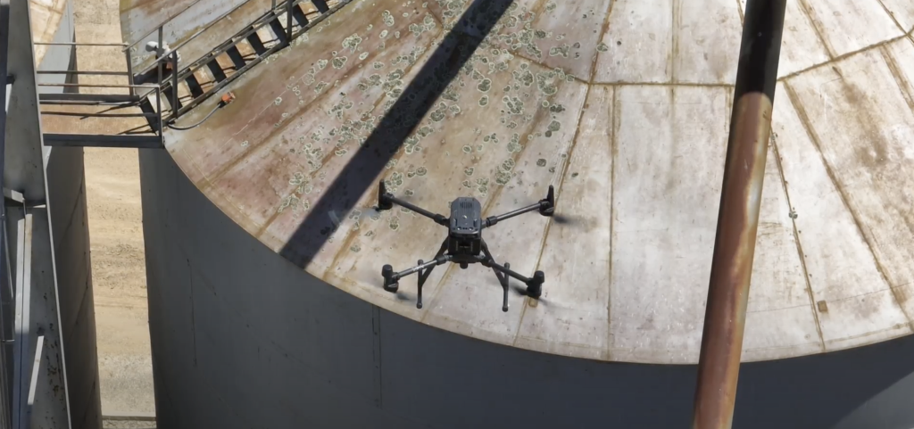 Drones in Digestor and Silo Inspections