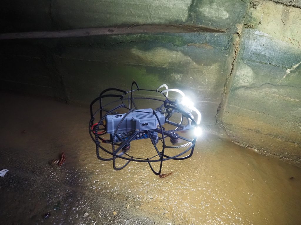 Drones in confined inspections Multinov