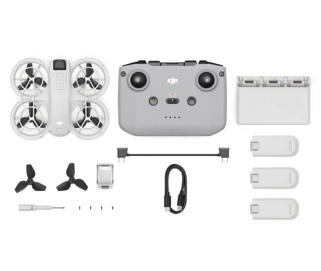 DJI Neo Fly More Combo_from above