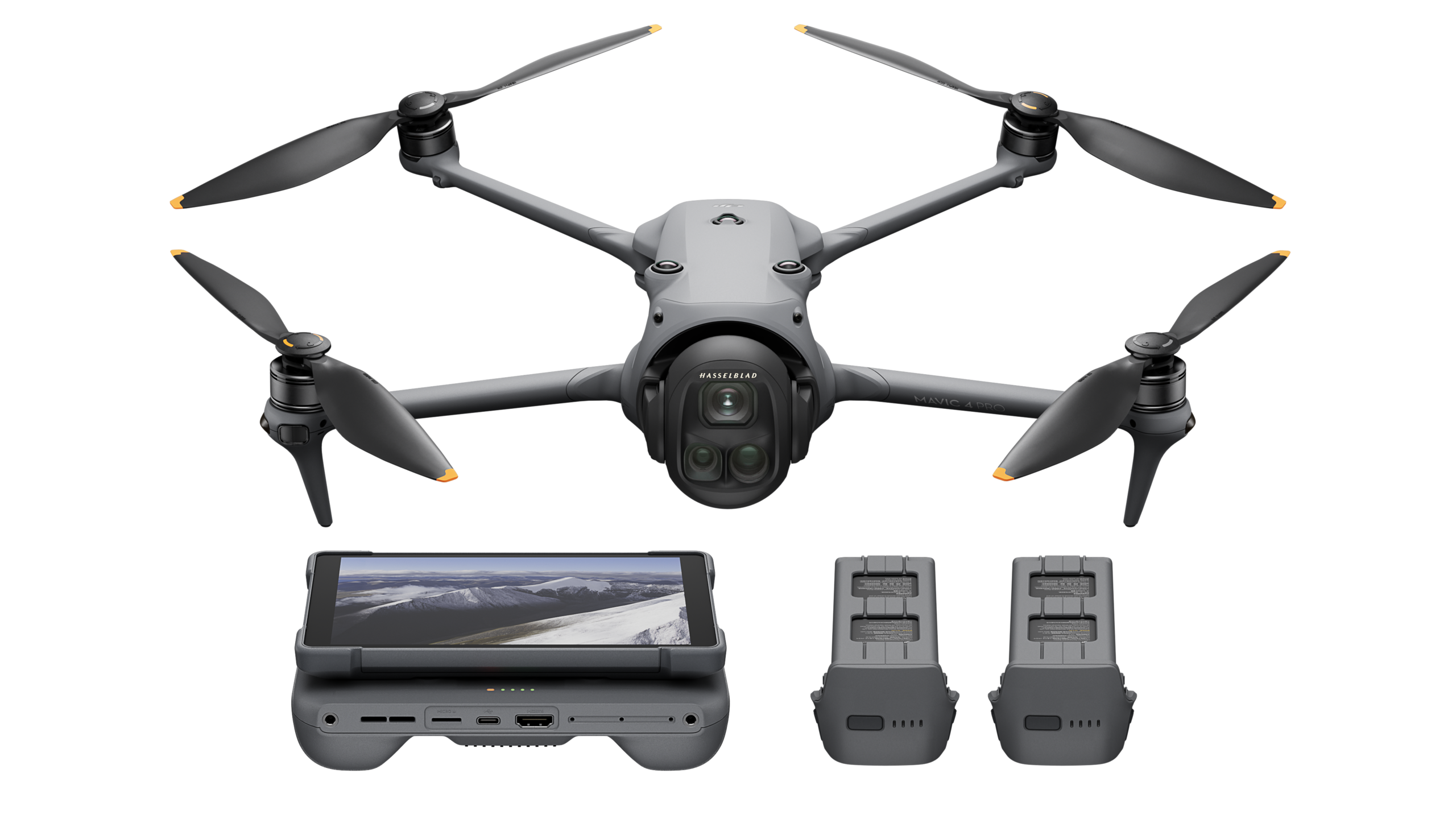 DJI Mavic 4 Pro 512GB Creator Combo with DJI RC Pro 2 and included batteries