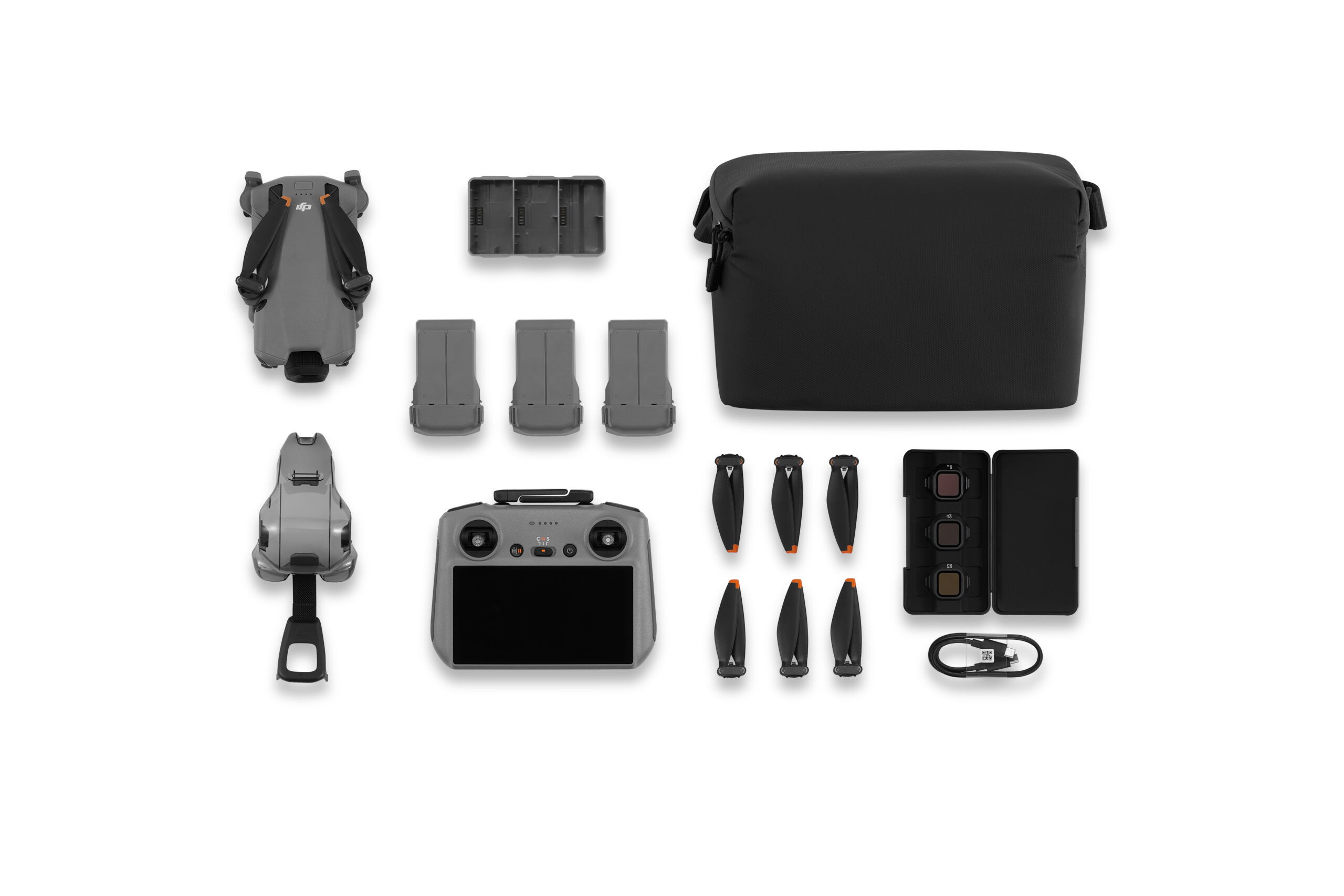 DJI Mini 5 Pro Fly More Combo with DJI RC 2, three batteries and accessories