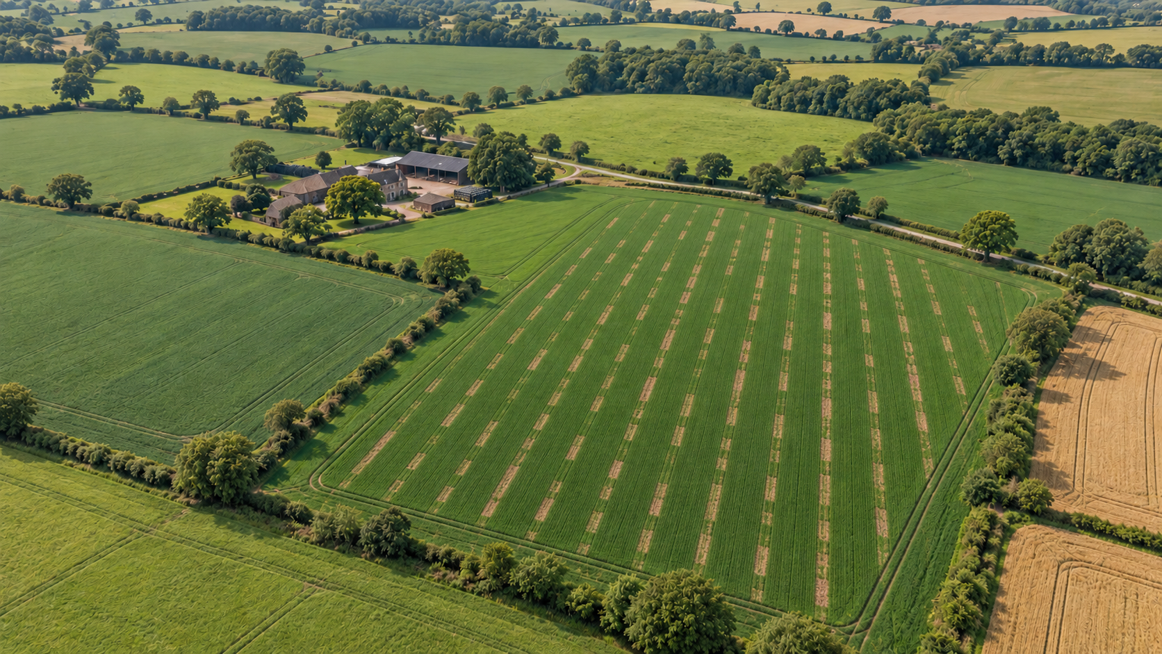 Iprosurv drone inspection for seed drill malfunction