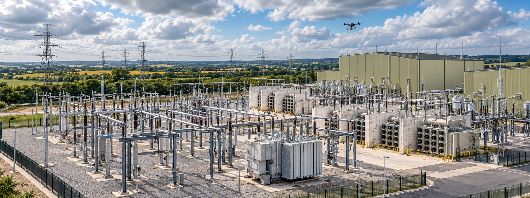 Iprosurv drones in your industry Electrical Substations & Energy Infrastructure Inspections