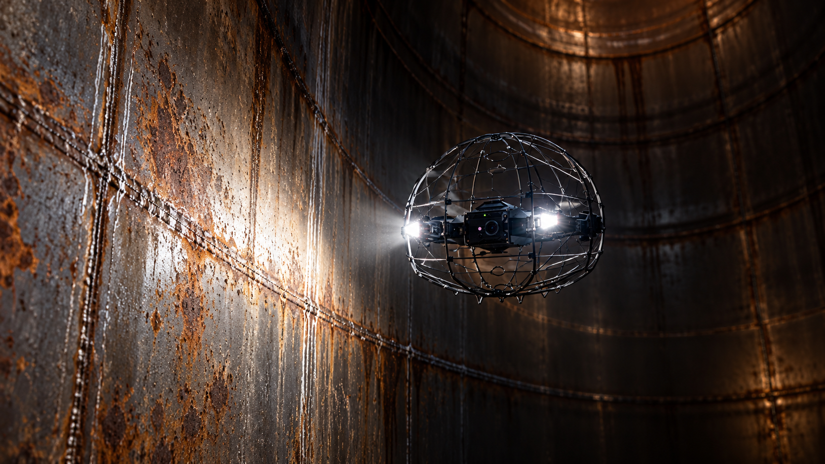 Iprosurv drones in your industry Tanks, Vessels & Confined Space Inspections
